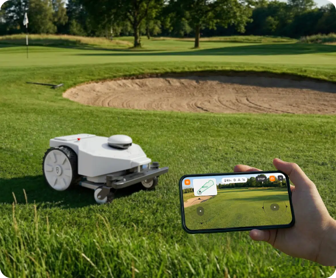 FJ Dynamics FRX Commercial Robotic Lawn Mower - Image 13